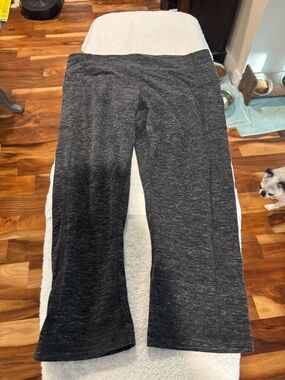 Athletic Works Dark Heather Gray Stretch Leggings